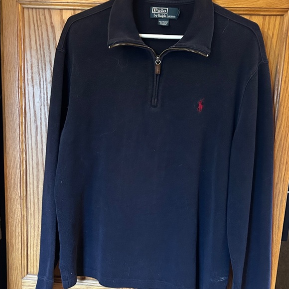 Polo Ralph Lauren Other - Polo by Ralph Lauren Navy Sweater with Red Logo